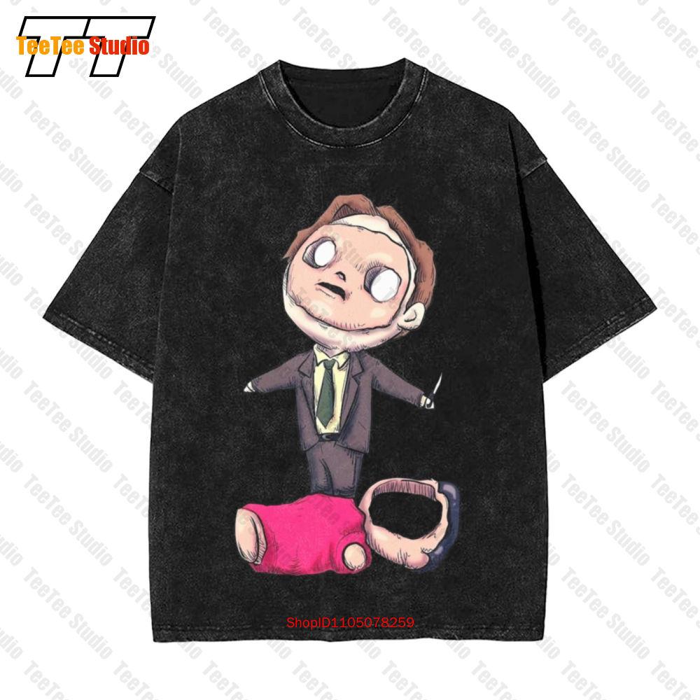Dwight Schrute First Aid The Office Tv Show  Vintage Oversized TShirt UEV S
