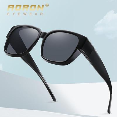 aoron Ochelari de soare polarizați TR90 cu cadru de design la modă, bărbați, femei, sport în aer liber, anti-orbire UV400, ochelari de pescuit pentru conducere