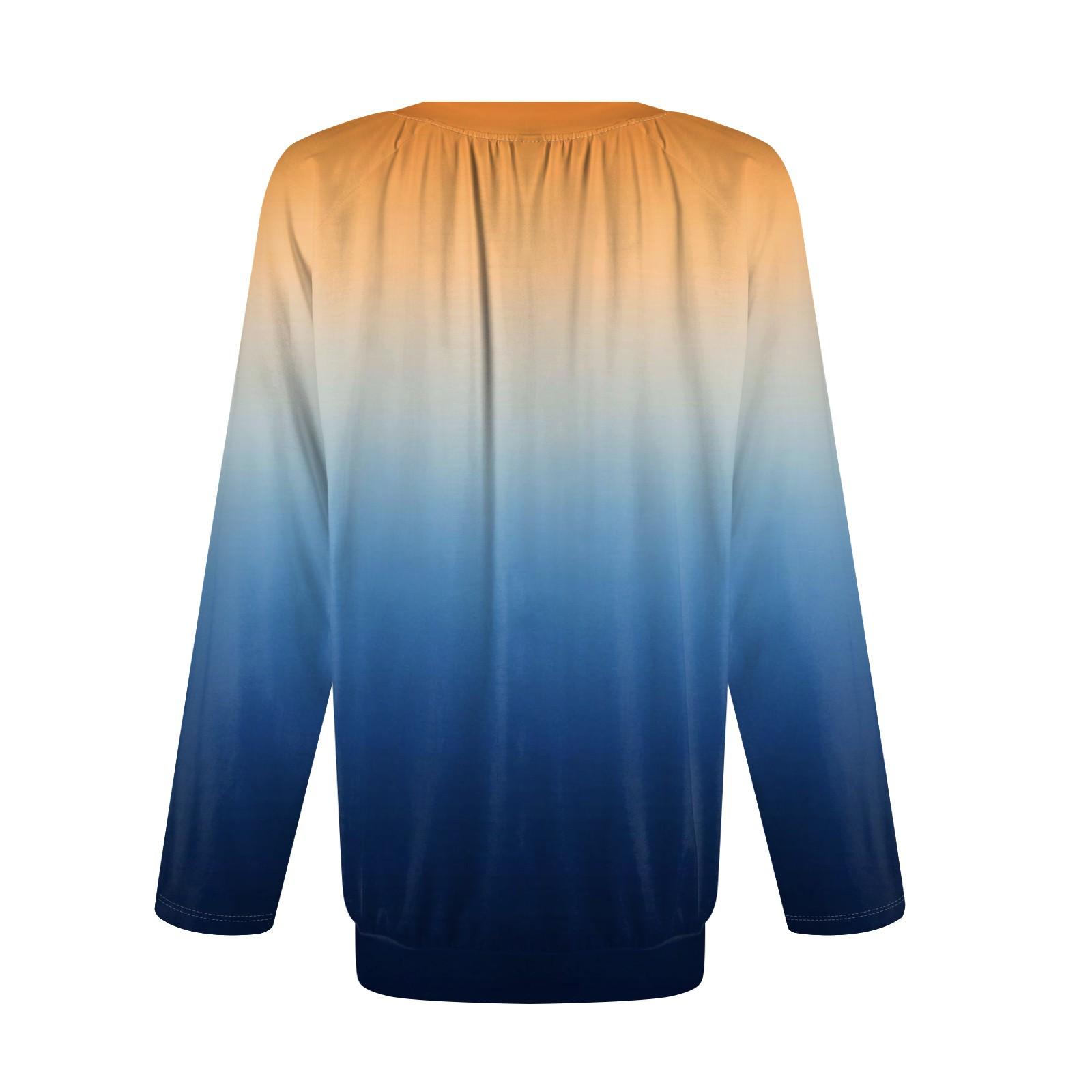 Женская мода V-образный вырез с открытыми плечами плиссированная повседневная с длинным — фото 3