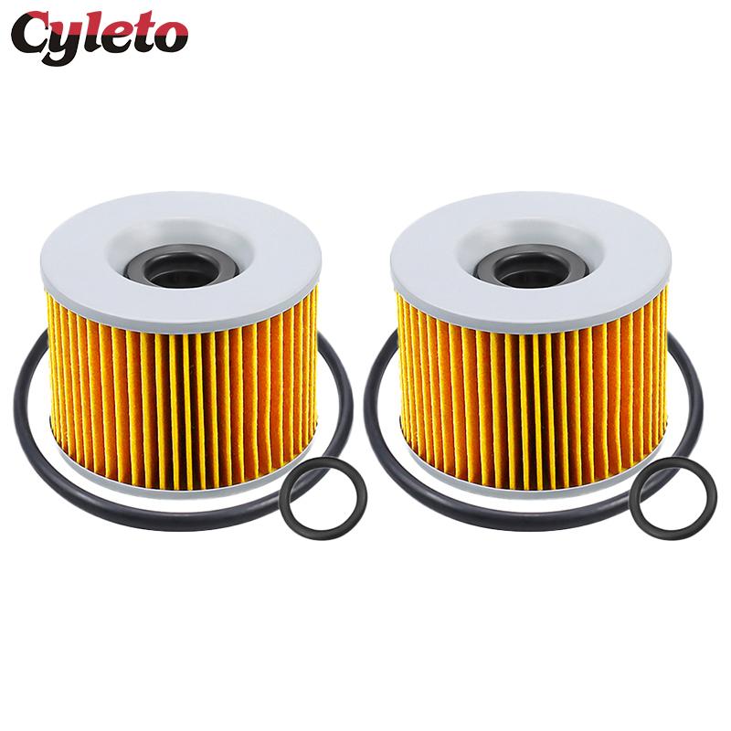 1/2/4 Motorcycle Parts Oil Filter for Kawasaki EL250 Eliminator EL252 EX250R Ninja 250 GT550 GT750 KR650 GPX250R GPX600R GPX750R