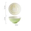 1pc 5 Inch Japanese Style Cartoon Cat Ceramic Bowl Home Cute Children's Dinnerware Kitchen Small Tableware
