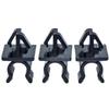 10Pcs Black Car Hood Prop Rod Clip Auto Fastener Hood Bonnet Prop Rod External Testing For Hood Vehicle Car Accessories