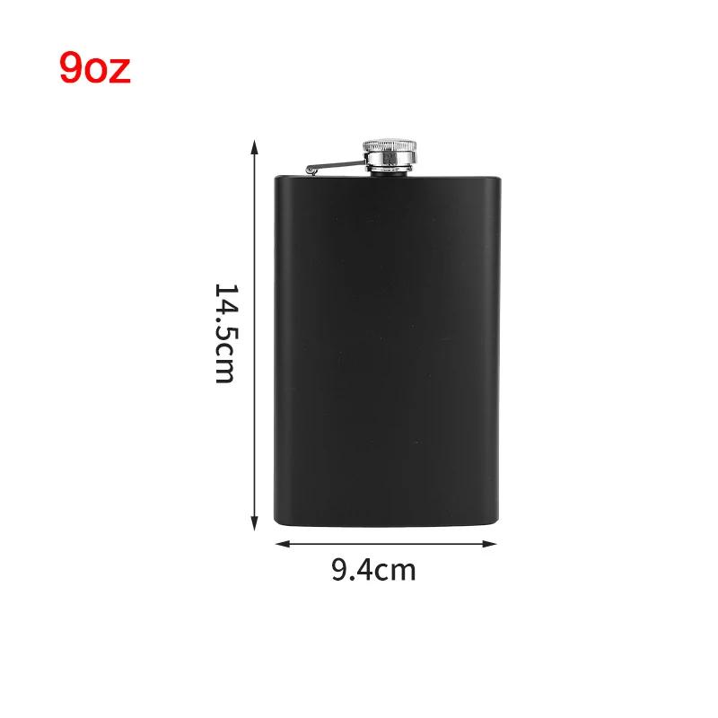 1-18Oz Stainless Steel Hip Flask Liquor Alcohol Whiskey Flask Cap Bottle Travel Liquid Container Accessory Portable Hip Flask