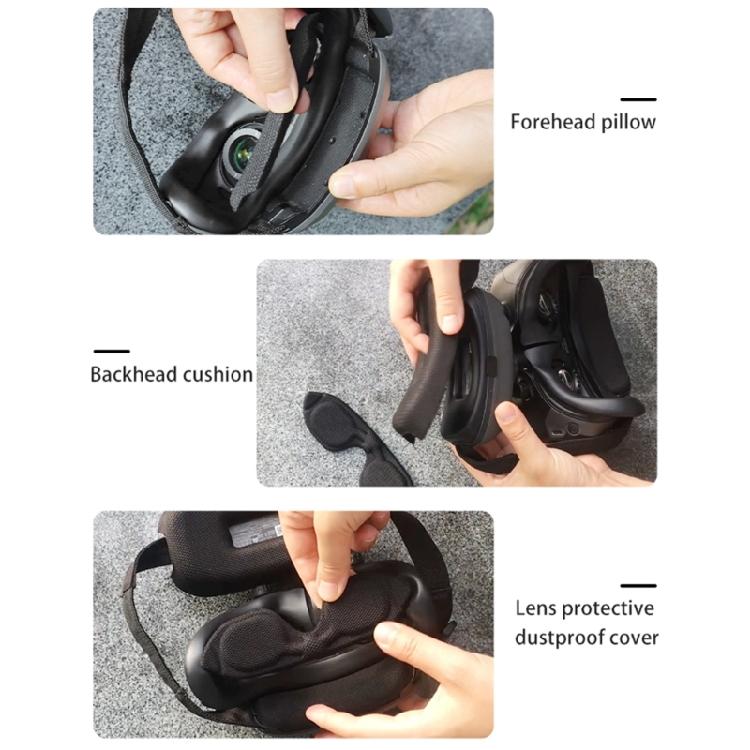 Sponge Foam Padding Goggle Accessories Breathable Eye Pad Soft Forehead Pillow Lens Protective Cover Backhead Cushion