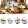 Kitchen Supplies Ceramic Holder Fruit Basket for Garlic Ginger Egg Storage Basket Farmhouse Decor