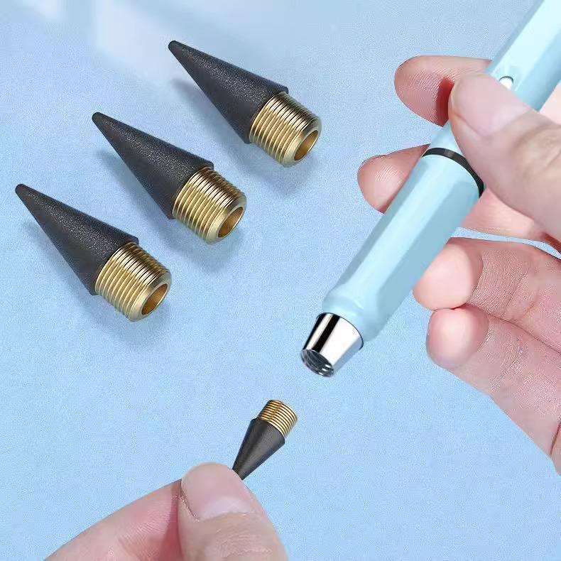 Non-toxic, No-sharpen, Infinite-writing Student Pencil, Erasable and Permanent.