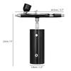 900 mAh 10/20/40ml Black Multi-Purpose Cordless Airbrush Set Spray Pump Gen Pen Air Compressor Kit Portable Air Brush Set Art Painting Spray Mini