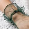 Wedding Gloves Proms Gloves Tulle Short Thin Gloves for Operas Women Lady Theme Proms Costume Accessories