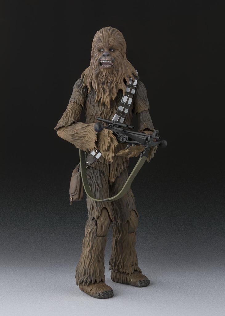 TAMASHII NATIONS Star Wars Chewbacca NEU 170 mm bemalte bewegliche Figur SHFiguarts (Eine Hoffnung) Ca.. ABS und PVC