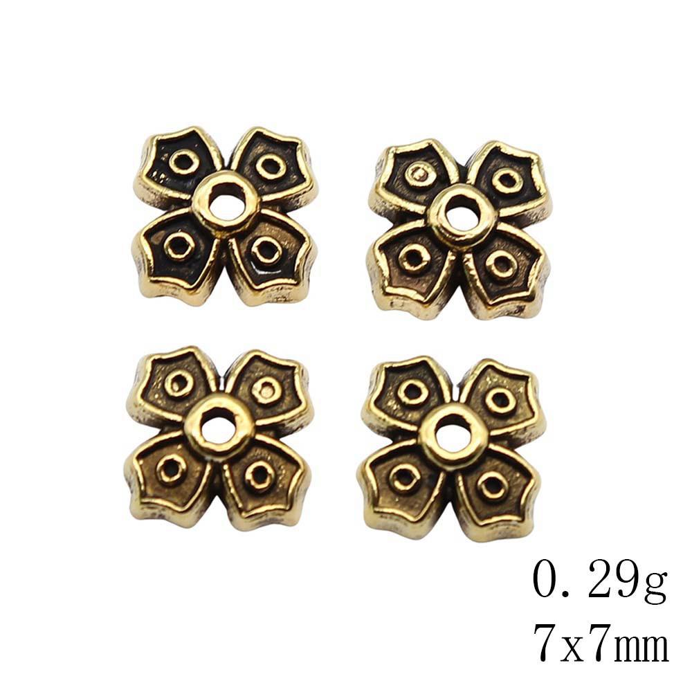 New Year's Day Jewelry Findings And Components Mini Torus Spacer Beads Accessories Parts Art Supplies Accessories Accessories