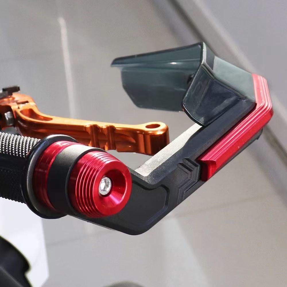 

Universal Motorcycle and Scooter Windshield Handguard - Windproof Handlebar Protection срібний