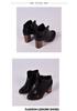 2022 Autumn Plus Size Round Toe Chunky Heel Fashion Pumps for Women