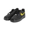 Nike Air Force 1 Baby's Breath Low Top Skateboard Shoes Unisex Black Gold CW2288-001(Team133-)