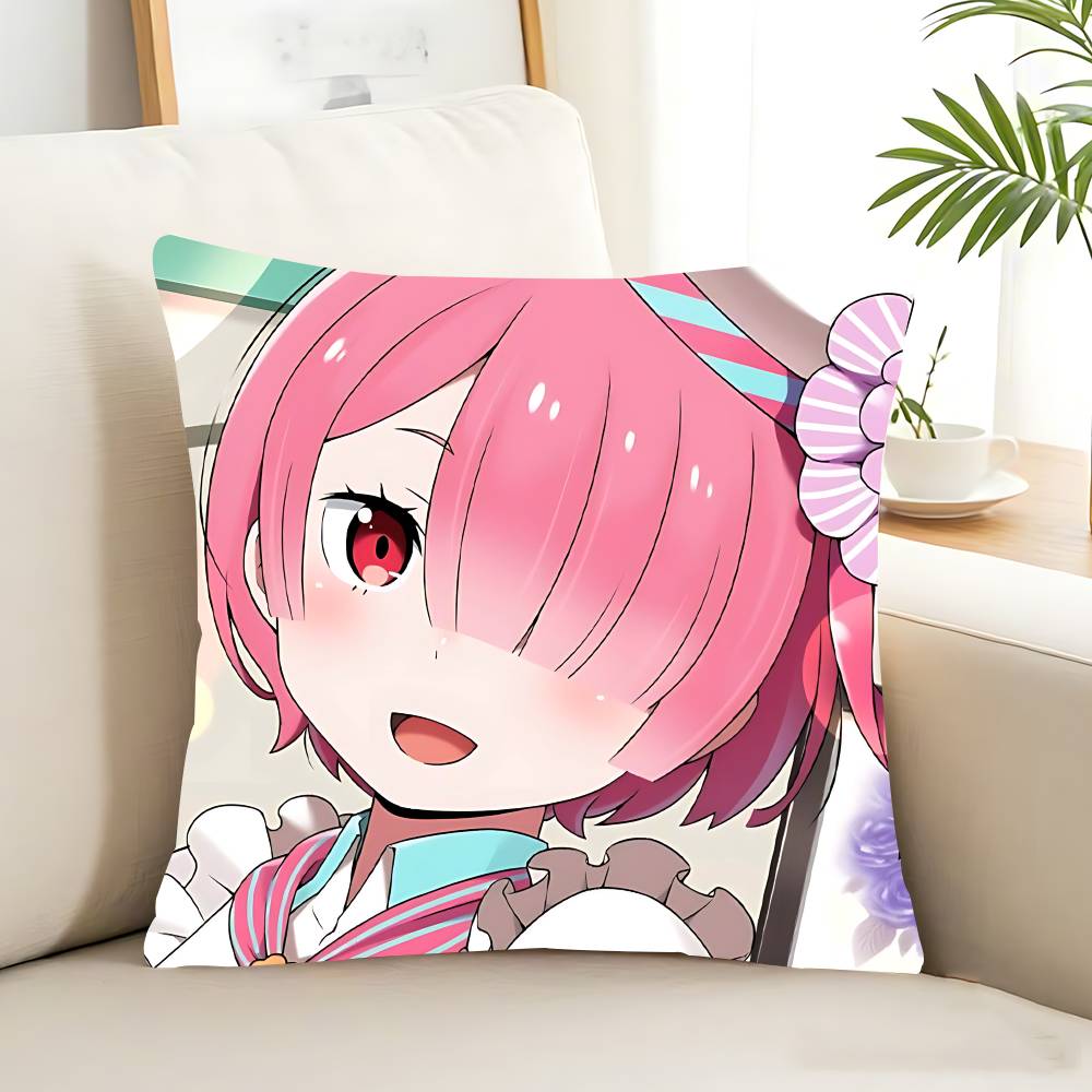 Re Anime Zero Pillow Case Removable Washable Cushion Cover – All-Season Soft Linen