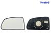 For KIA RIO 2005-2010 Heated convex glass mirror for car side door Replacement Rear View Lens