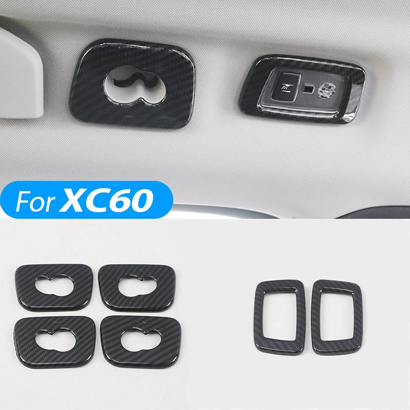 

Задний фонарь для чтения на крыше автомобиля, декоративная рамка для Volvo S90 XC60 XC90 V90 S60 V60 XC40, полая крышка, наклейка, аксессуары