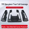 TPE Seat Bottom Corner Protector & Rear Door Sill Strip for Tesla Model Y Interior