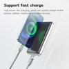 60W Multi-Port Charging Cable 4-in-1 Fast Charger IPhone Android USB-C Devices With Zinc Alloy Housing