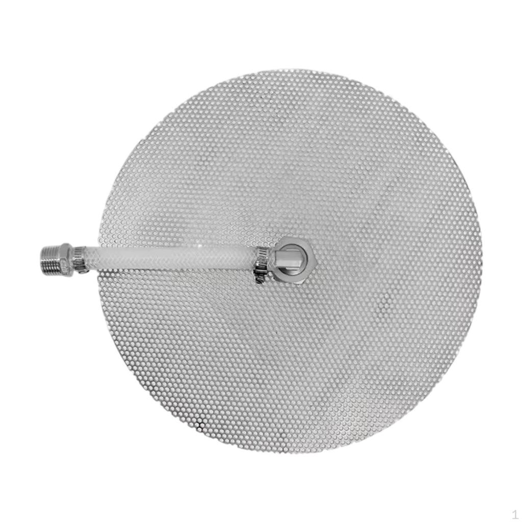 False Bottom Brew Kettle Accessories Silicone Hose Adapter Kit 3/8 inch Barb x 1/2 Kitchen Home