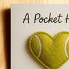 1/2/3Pcs Love Heart Tennis Pocket Hug with Positive Card Emotional Support Heart Shaped Ball Figurine Pocket Token Athletes Sports Fans Gift