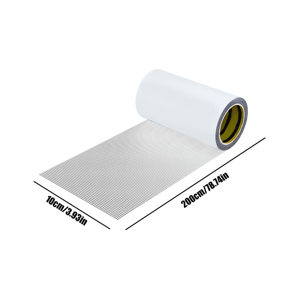 Self-adhesive Window Screen Repair Tape Mesh Screen Repair Roll Mesh Maintenance Hole Mending Patches Screen Net Repair Tape