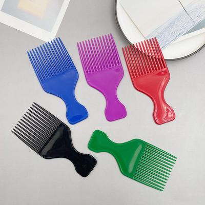 Conjunto de Pentes de Estilo Multifuncional de Dentes Largos para Cortes de Cabelo e Mechas