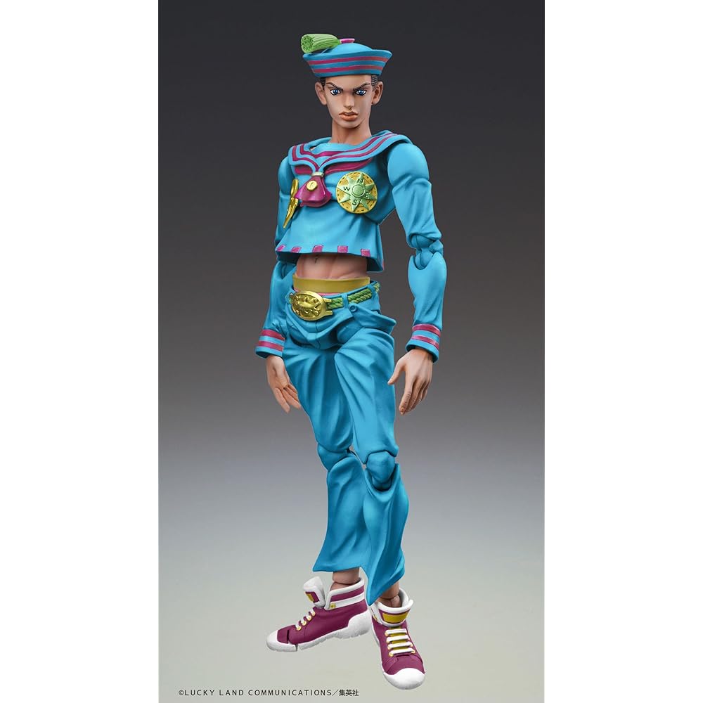 Medicos Entertainment Super Action Statue "JoJolion" de JoJo's Bizarre Adventure Parte 8 "Higashikata Josuke Segundo" Aproximadamente 150mm PVC & ABS &