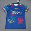 Ajax Commemorative Fan Edition Short Sleeve Football Jersey Mens Bamboo Fiber Soccer Uniform Fall
