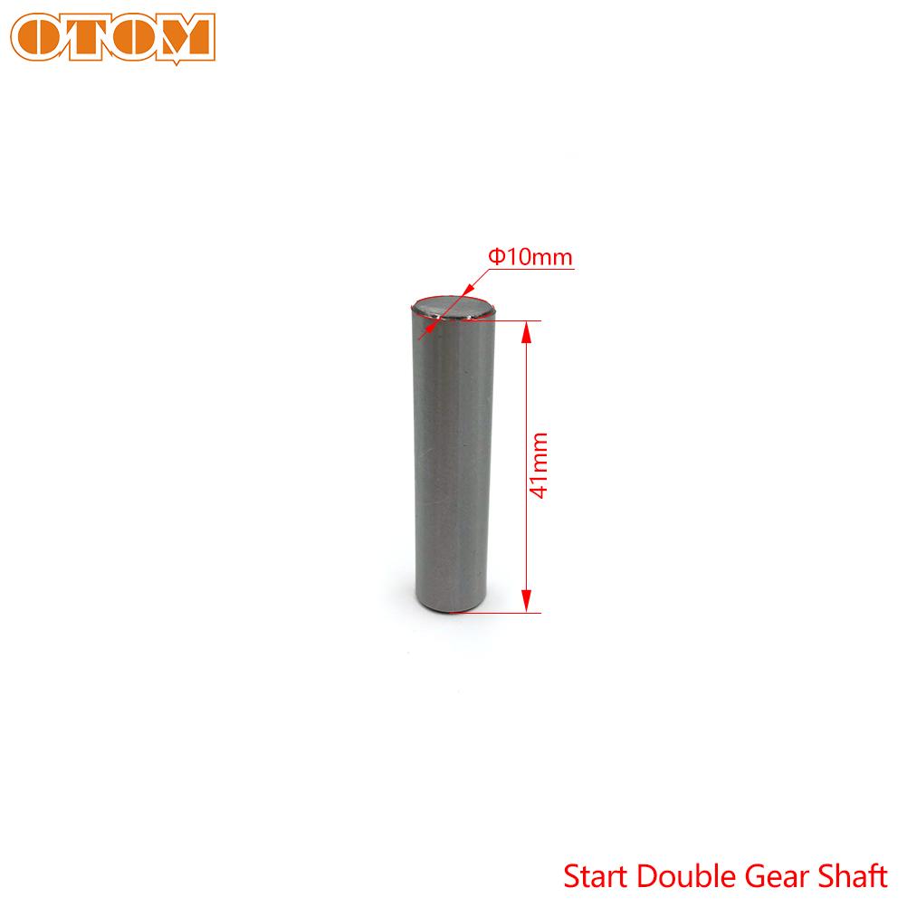 OTOM Motorcycle Electric Starter Clutch Gear Assy Starter Dual Sprocket Needle Bearing Shaft For YAMAHA DT230 MT250 Motocross