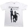 Offizielles Fleetwood Mac Rumours T-Shirt Weißes Albumlogo Art Rock Neu S bis 5XL