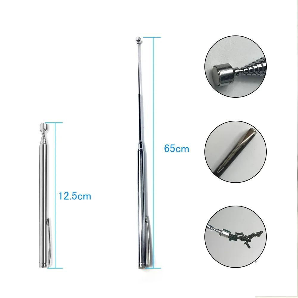 Mini Magnetic rod ferrostatic magnetic rod Auto repair tool pickup screw suction rod suction force iron suction
