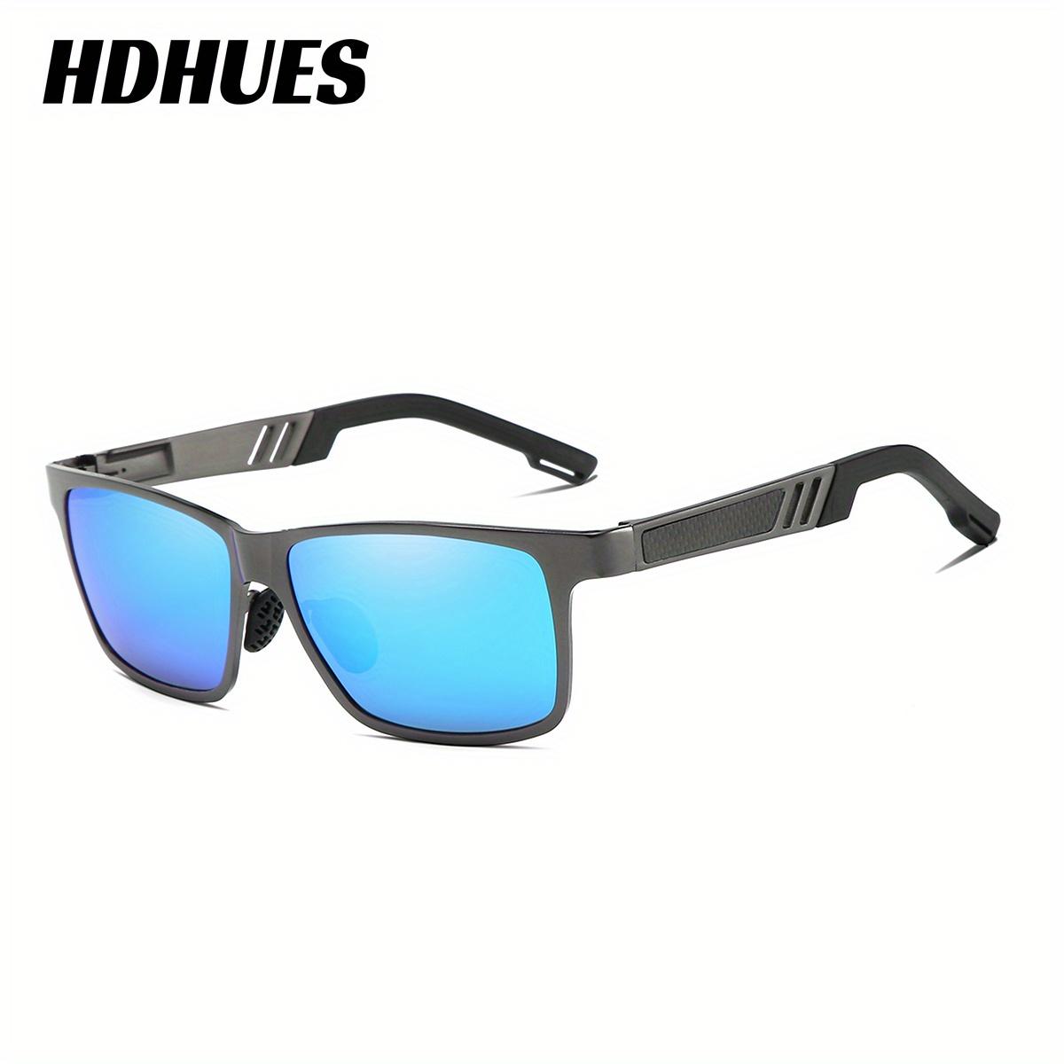 HdHues Унисекс Поляризованные солнцезащитные очки в оправе из алюминиево-магниевого — фото 9