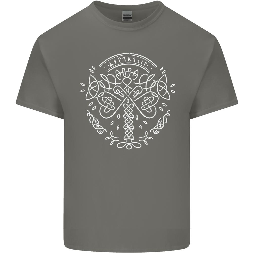Viking Yggdrasil Tree Norse Mythology Thor Unisexs Light Cotton TShirt