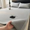 Kühlende bestickte Sommerbettwäsche mit schlichtem Design und weichem Eis seide Kissenpolster