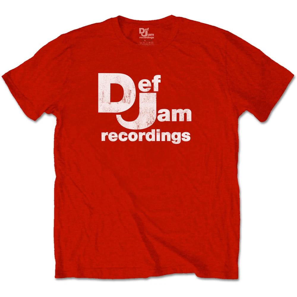 Def Jam Recordings Unisex Tshirt Classic Logo S