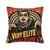 The Many Faces Of Danhausen Square Pillow Cases  Cushion Covers Awesome Zipper Decorative Pillowcase for Home 40*40cm