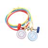 Refrigerant Manifold Gauge Air Conditioning Refrigerant Charging Hoses with Gauge for R12 R22 R404A R134A