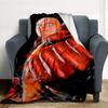 One Punch Man Flannel Blanket Throw Blanket Soft Warm Sofa Bed Camping Car Home Decor Unique Christmas Gift C9302205