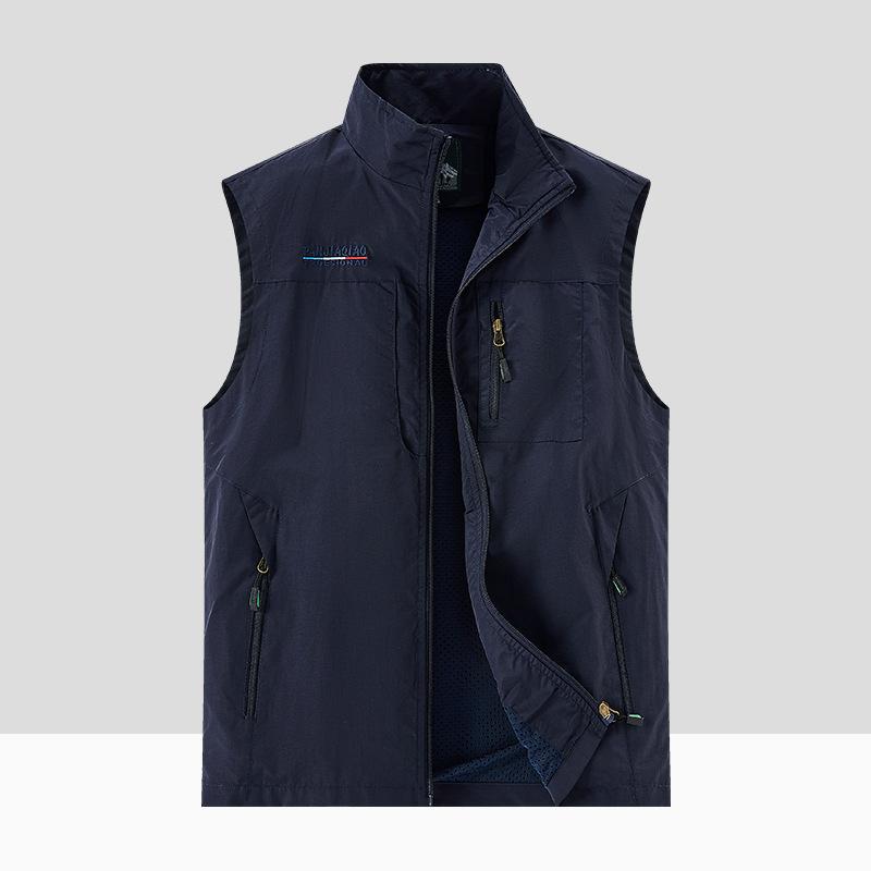 Spring and Summer New Vest Men's Soil Outdoor Leisure Vest Vest Vest Vest Sports Jacket