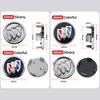 For Buick Excelle XT GT Envision Verano Regal LaCrosse Encore enclave 4pcs Car Wheel Center Hub Caps Cover Emblem Accessories