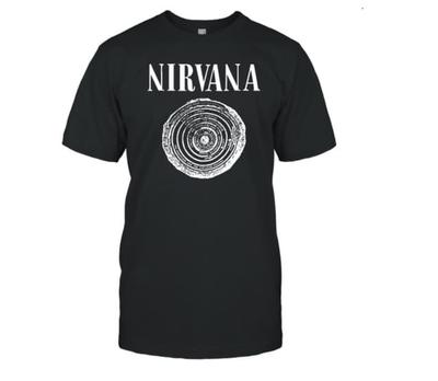 26 Nuevas Camisetas Raras de Nirvana Bleach Sub Pop Fudge Packin 1989 Vintage de Doble Cara Camiseta Unisex