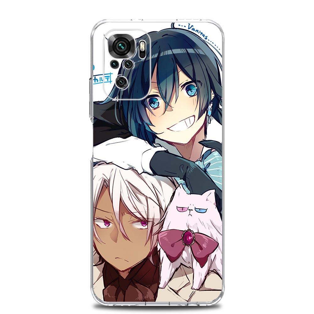 Anime The Case Study of Vanitas Phone Case For Xiaomi Redmi Note 11 9S 9 8 10 Pro 7 8T 9C 9A 8A K40 Pro 11T 5G Soft Clear Cover