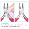 SPEEDWOX Mini Nippers, Small 3" Wire Cutter with Pink PVC Handle, Jewelry Pliers for Beading Jewelry Making DIY Craft Hobby Supplies