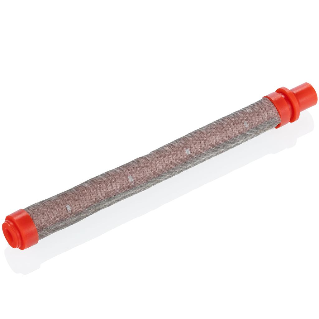 Rosfix Filtr Paluszkowy Czerwony 200 Mesh – Efektywna Filtracja Zanieczyszczeń | Długość 100mm | Pasuje do Dysz 0,007”–0,011”