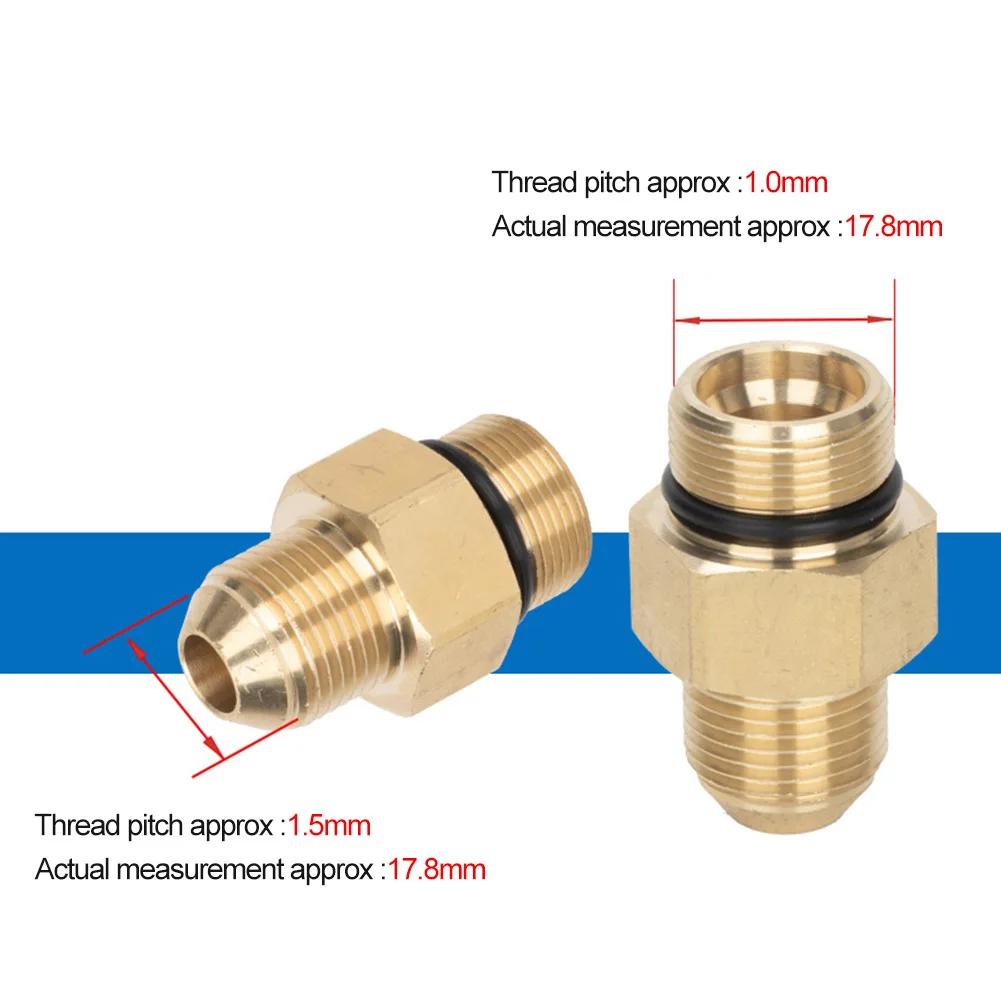 High Pressure Washer Pump Head Outlet Fitting M18 Thread Replacement Part for Commercial Pressure Washers