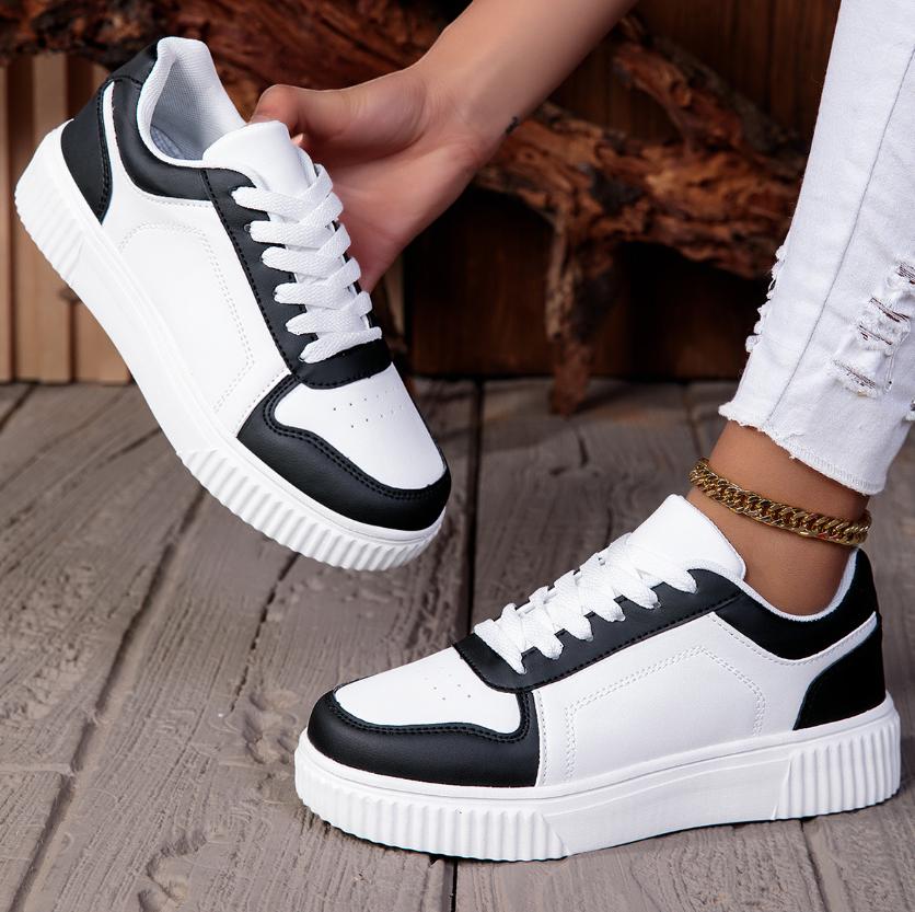 Women Shoes Man Casual Vulcanize Shoe Lace Up Women's Sneakers Non Slip Lightweight Comfortable Unisex Sports Shoes