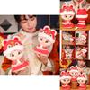 Adorable 2025 Tang Suit Snake Plush Toy Zodiac Snake Doll For New Year Gifts