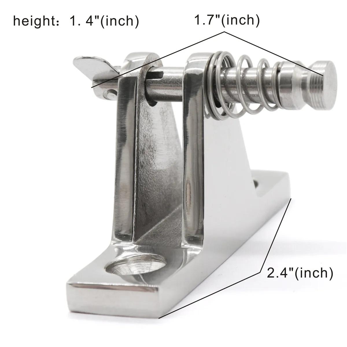 

Палубный шарнир для морской лодки Крепление для палубного шарнира Крепление для тента Bimini Top Крепеж для палубы Детали для лодок Аксессуары Морское оборудование белый