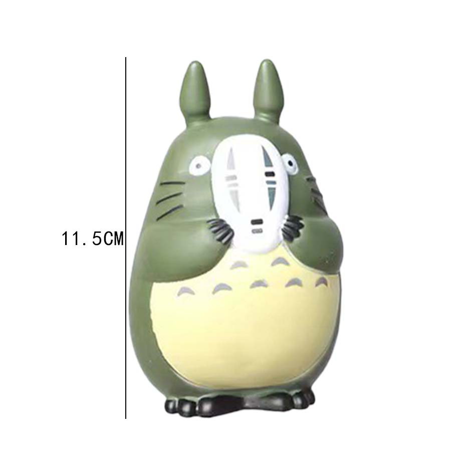 sold 5pcs cartoon Totoro Figure Mini Statue Cute Toys Room Ornaments Kawaii Figures Toy Kid Gifts Collecctibles