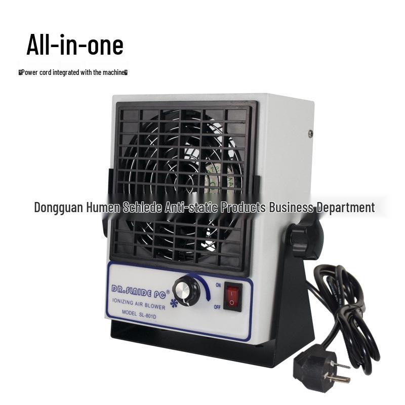 SL-801D Industrial Desktop Ion Fan - Anti-static Single Head Dust Removal
